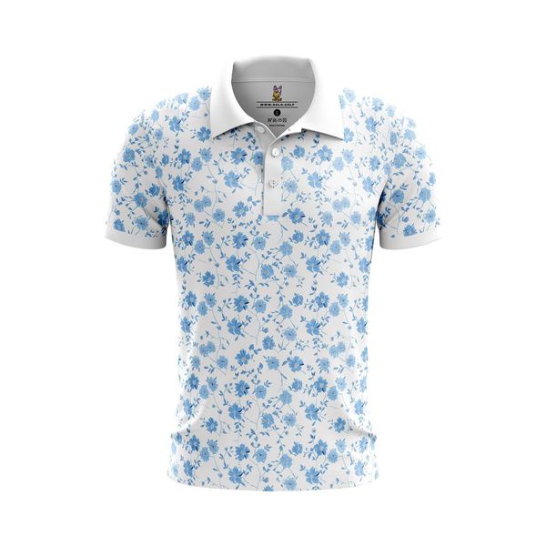 Blue Soft Floral