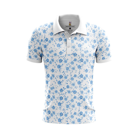 Blue Soft Floral