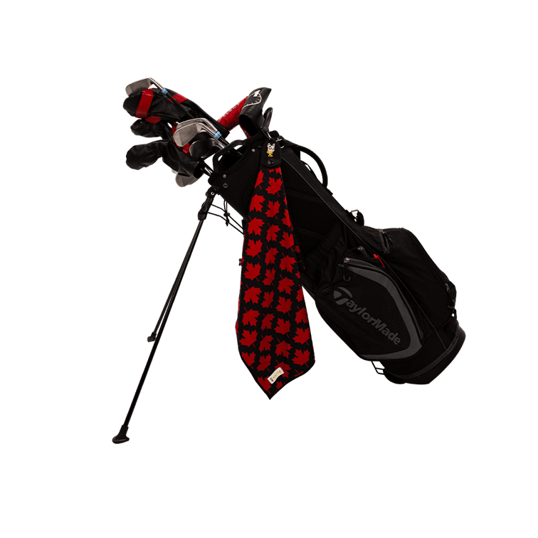 Black Canada Towel