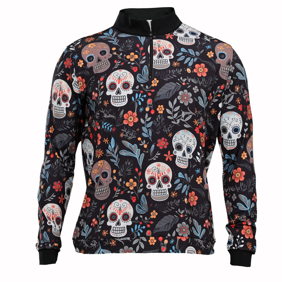 Sugar Skulls Quarter Zip